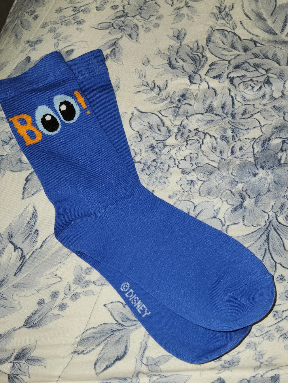 NWOT Disney BOO! Blue socks
